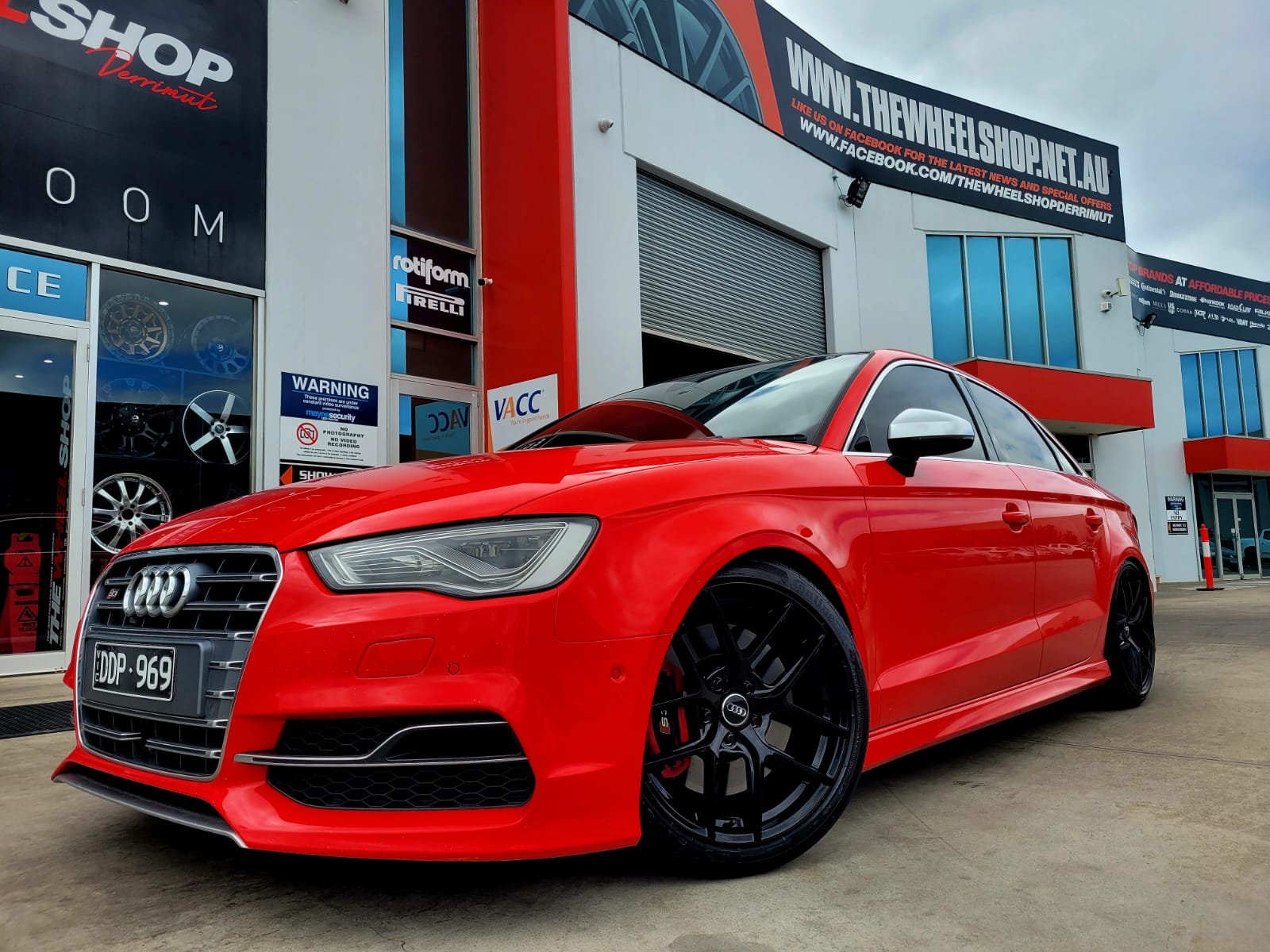 AUDI S3 WITH ROMAC WHEELS |  | AUDI